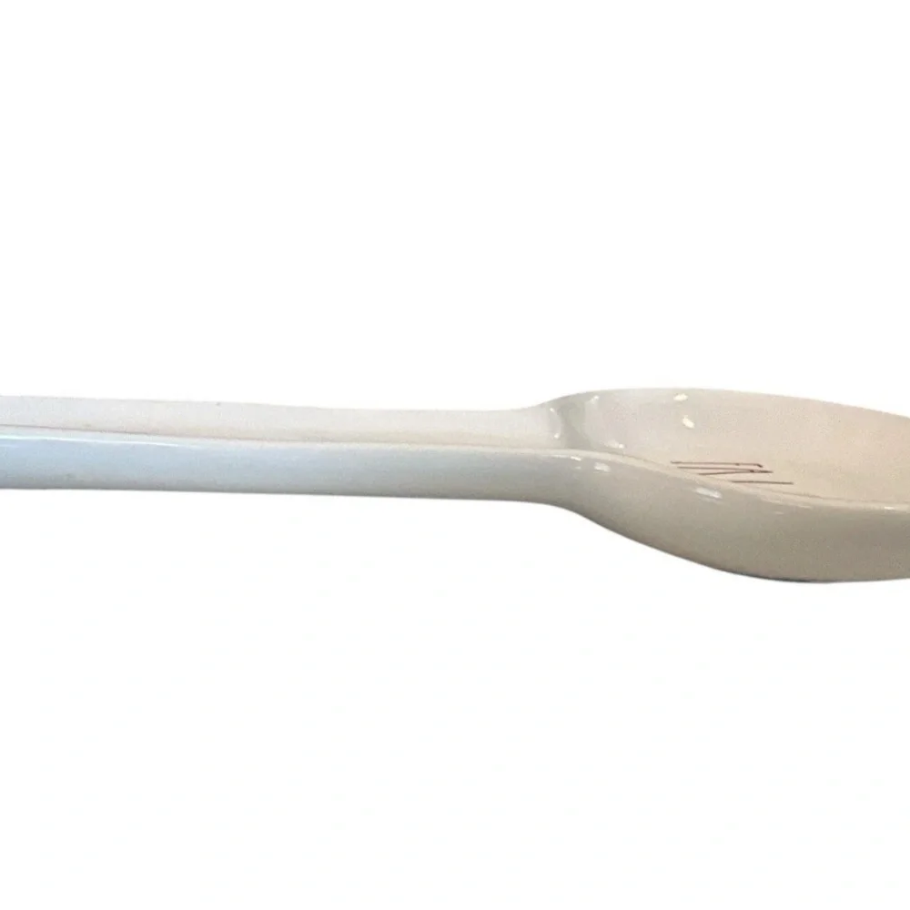 RAE DUNN White With Red Letters “Falalala” Christmas Kitchen Spoon Rest
